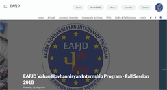 Desktop Screenshot of eafjd.eu